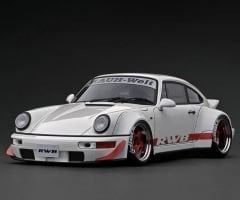 1:18 Porsche 911 964 RWB White Ducktail - Ignition Model