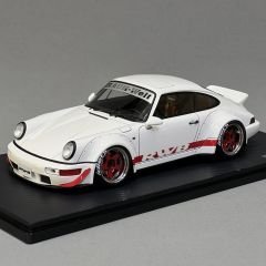 1:18 Porsche 911 964 RWB White Ducktail - Ignition Model