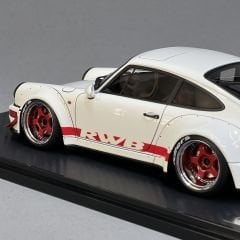 1:18 Porsche 911 964 RWB White Ducktail - Ignition Model