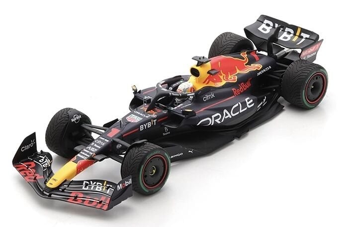 1:18 Oracle Red Bull RB18 Max Verstappen Winner Japenese #1 - Spark