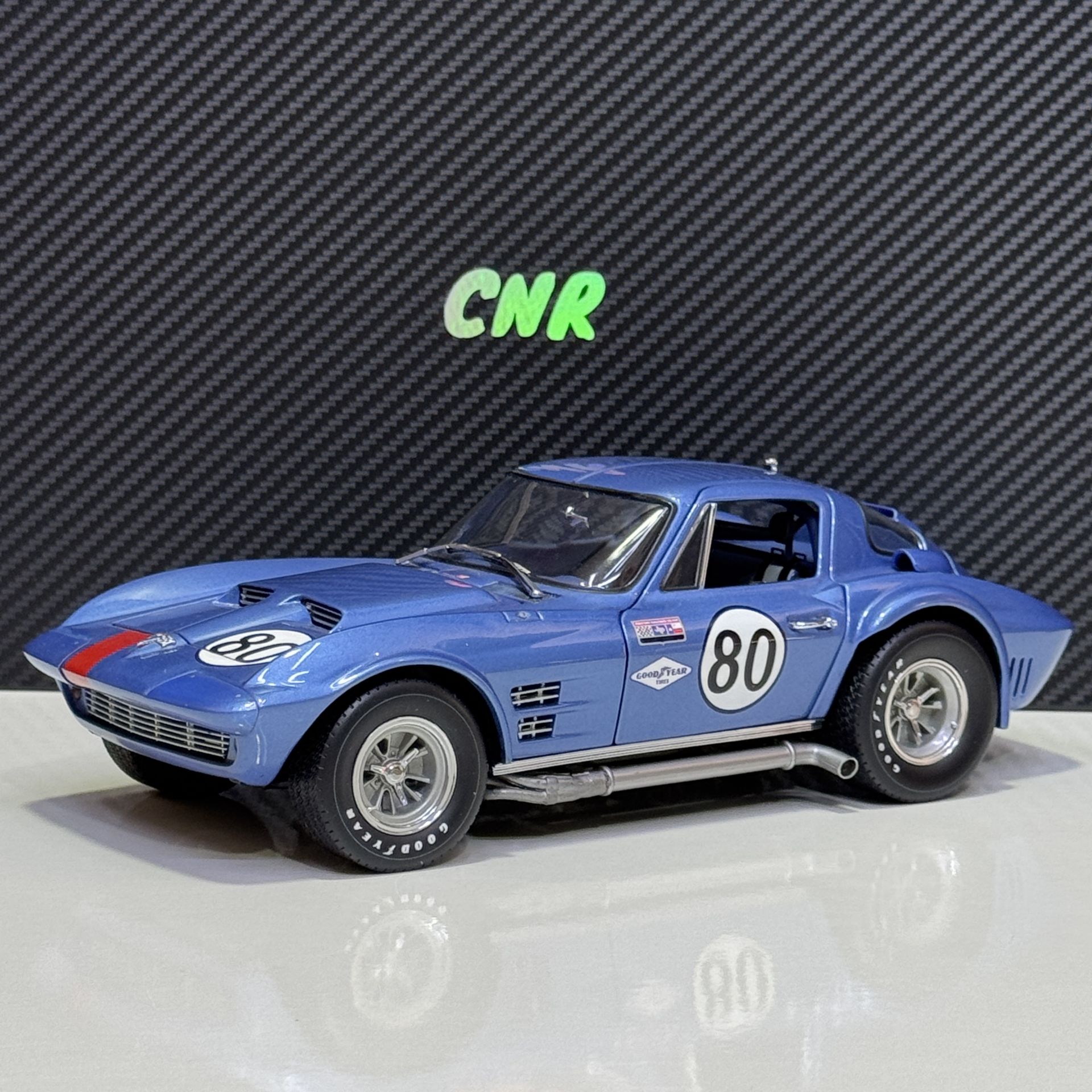 1:18 Corvette Grand Sport Coupe 1963 Nassau-Exoto Racing Legends