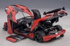 1:18 Koenigsegg Agera RS Chili Red / Carbon 79022 - Autoart