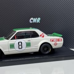 1:18 Nissan Skyline GT-R KPGC10 2nd Japan GP 1971 Green- Autoart