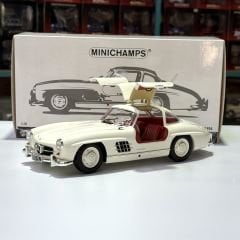1:18 Mercedes-Benz 300SL W198 White 1954 - Minichamps