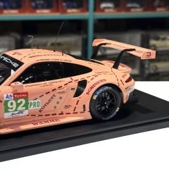 1:18 Porsche 911 GT3 RSR #92 Le Mans 2018 Class Winner - IXO