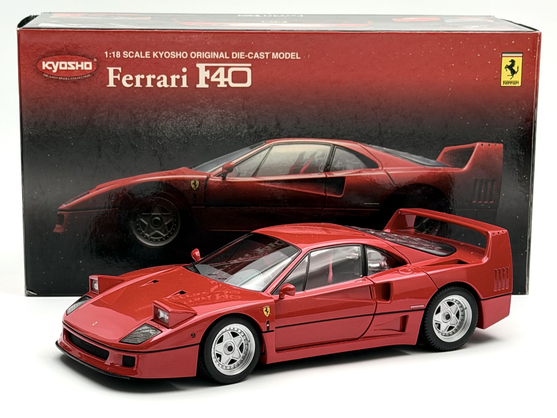 1:18 Ferrari F40 Red 1987 Eski Üretim - Kyosho