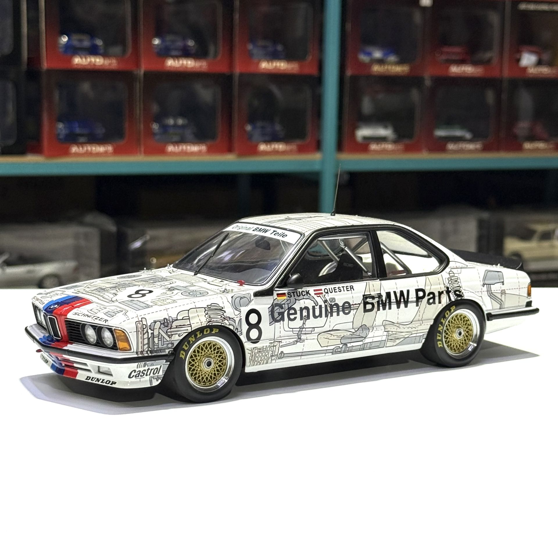 1:18 BMW 635 CSI European Touringcar Championship 1984 - Autoart