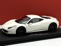 1:18 Ferrari 458 Italia 2009 Avus White 12 pcs. - BBR