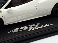 1:18 Ferrari 458 Italia 2009 Avus White 12 pcs. - BBR