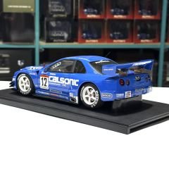 1:18 Nissan Skyline R34 GT-R JGTC 2002 Calsonic - Autoart