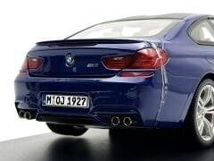 1:18 BMW M6 F13 Coupe San Marino Blue 2012 - Paragon