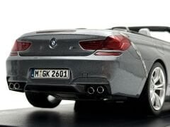 1:18 BMW M6 F12 Convertible Space Grey 2012 - Paragon