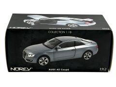 1:18 AUDI A5 Coupe 2007 Monza Silver - Norev HQ