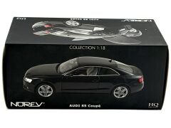 1:18 AUDI S5 Coupe 2009 Phantom Black - Norev HQ