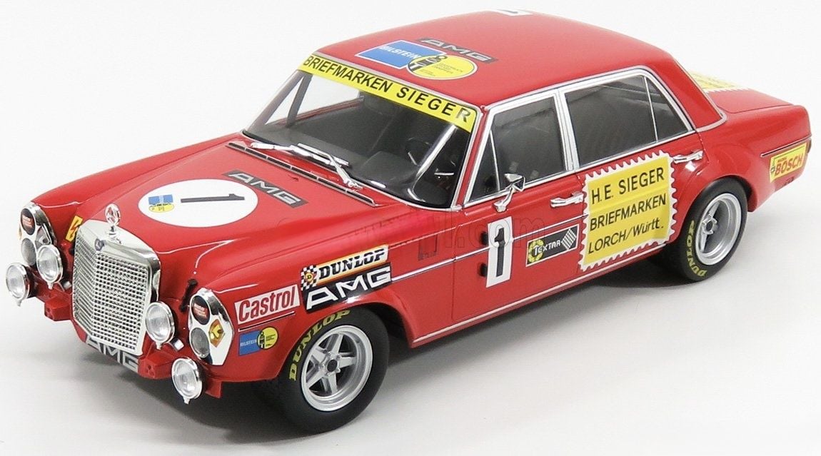 1:18 Mercedes-Benz 300 SEL 6.8 Nürburgring 1972 - Minichamps
