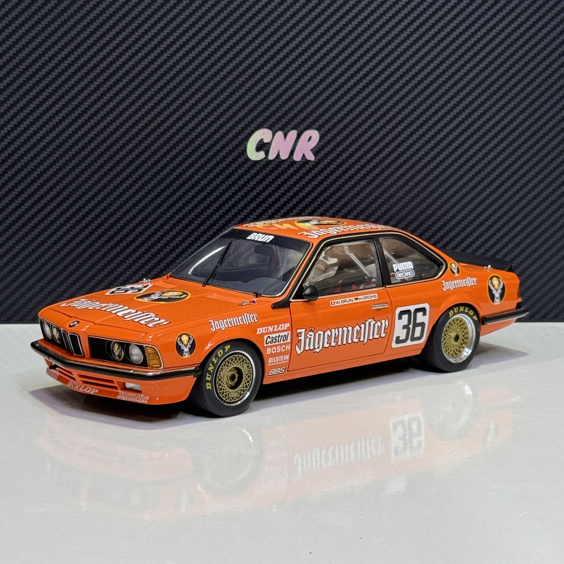 1:18 BMW 635 CSI Team Jagermeister 1984 Group A - Autoart