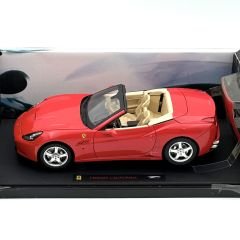 1:18 Ferrari New California Spider 2009 Red - Hot Wheels Elite