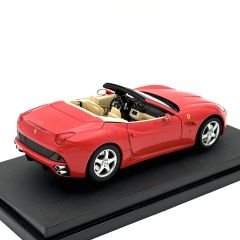1:18 Ferrari New California Spider 2009 Red - Hot Wheels Elite