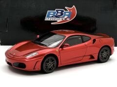 1.18 Ferrari F430 Coupe 2004 F1 Red Metallic - BBR Model Diecast
