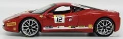 1:18 Ferrari 458 Italia Challenge 2012 Red - Hot Wheels