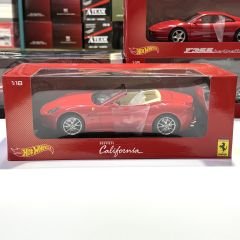 1:18 Ferrari New California Spider 2009 Red - Hot Wheels
