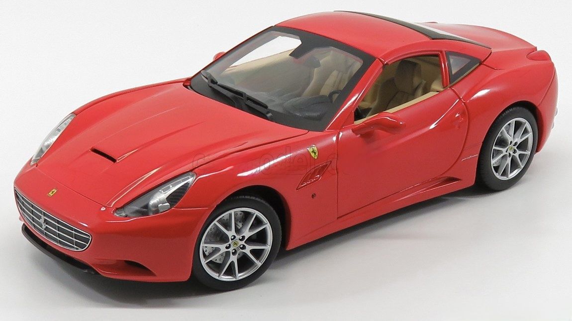 1:18 Ferrari New California Spider 2009 Red - Hot Wheels