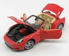 1:18 Ferrari New California Spider 2009 Red - Hot Wheels