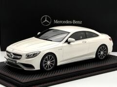 1:18 Mercedes-Benz S63 AMG Coupe Diamond White - GT Spirit