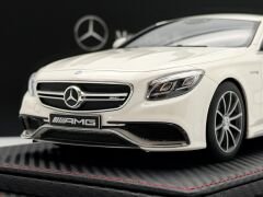 1:18 Mercedes-Benz S63 AMG Coupe Diamond White - GT Spirit