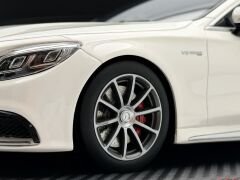 1:18 Mercedes-Benz S63 AMG Coupe Diamond White - GT Spirit