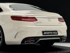 1:18 Mercedes-Benz S63 AMG Coupe Diamond White - GT Spirit