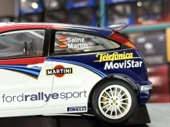1:18 Ford Focus RS WRC 2002 Rally Catalunya SAINZ #4 -Autoart