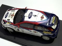 1:18 Ford Focus RS WRC 2002 Rally Catalunya SAINZ #4 -Autoart