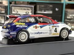 1:18 Ford Focus RS WRC 2002 Rally Catalunya SAINZ #4 -Autoart