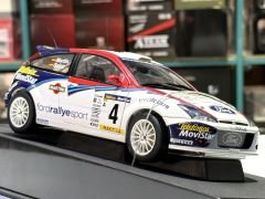 1:18 Ford Focus RS WRC 2002 Rally Catalunya SAINZ #4 -Autoart