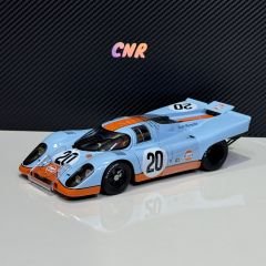 1:18 Porsche 917K Steve McQueen Team Gulf 1971 Le Mans -Autoart