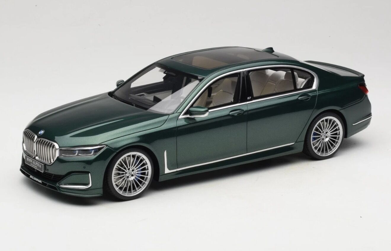 1:18 BMW 7 Series B7 Alpina Dark Green 2023 GT505 - GT Spirit