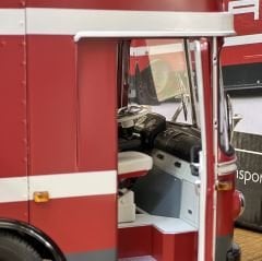 1:18 Mercedes-Benz O317 Renntransporter Porsche- Schuco