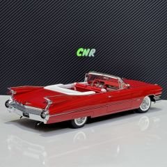 1:18 Cadillac Serie 62 Convertible Red 1959 - Autoart