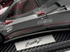 1:18 Pagani Zonda F 2005 Gloss Carbon Black - BBR & Almost Real