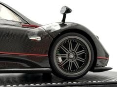 1:18 Pagani Zonda F 2005 Gloss Carbon Black - BBR & Almost Real