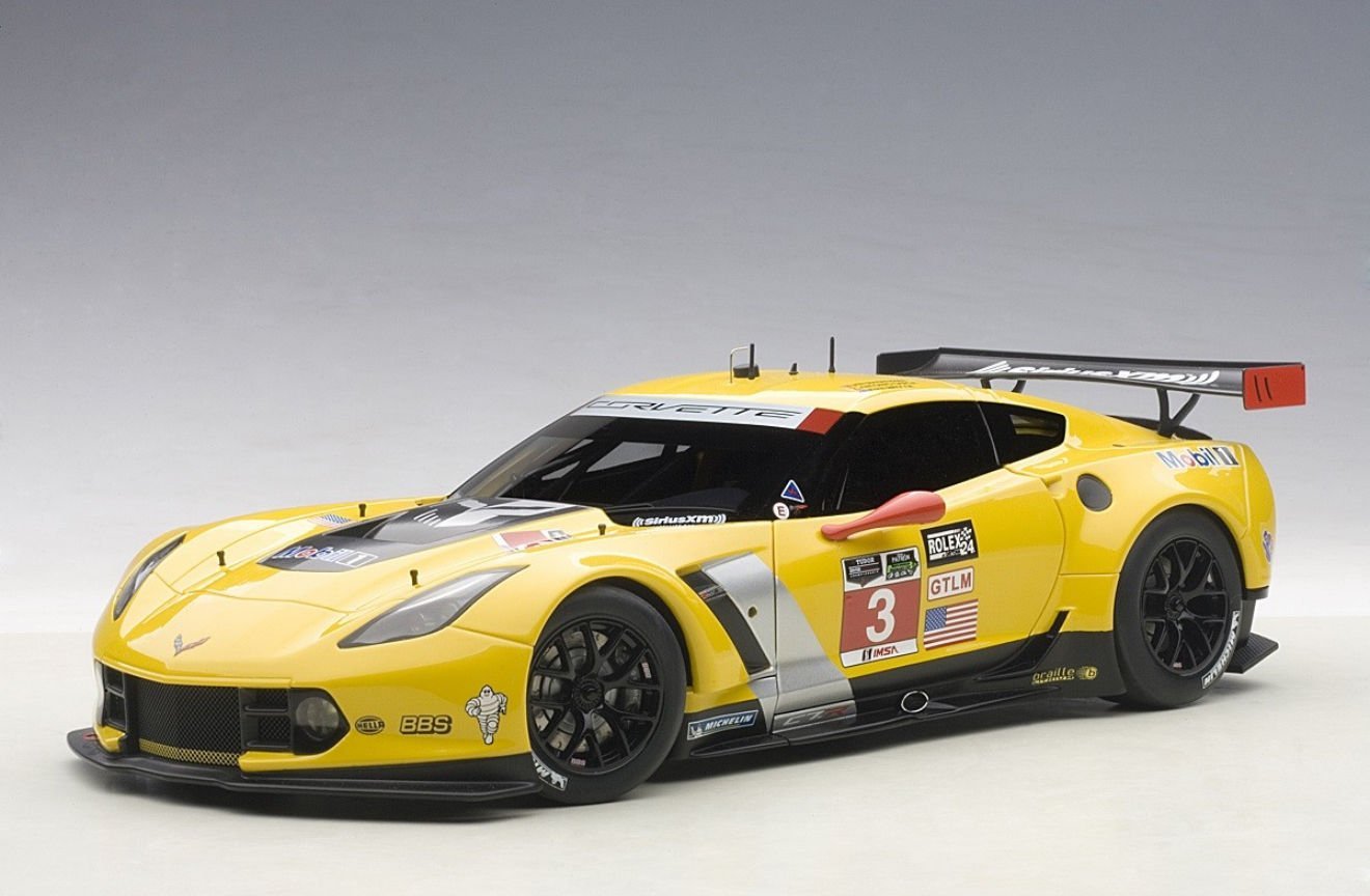 1:18 Chevrolet Corvette C7-R Daytona Winner 2015 81505 - Autoart