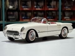1:18 Chevrolet Corvette First Generation Polo White 1953 - Autoart