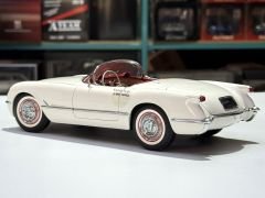 1:18 Chevrolet Corvette First Generation Polo White 1953 - Autoart