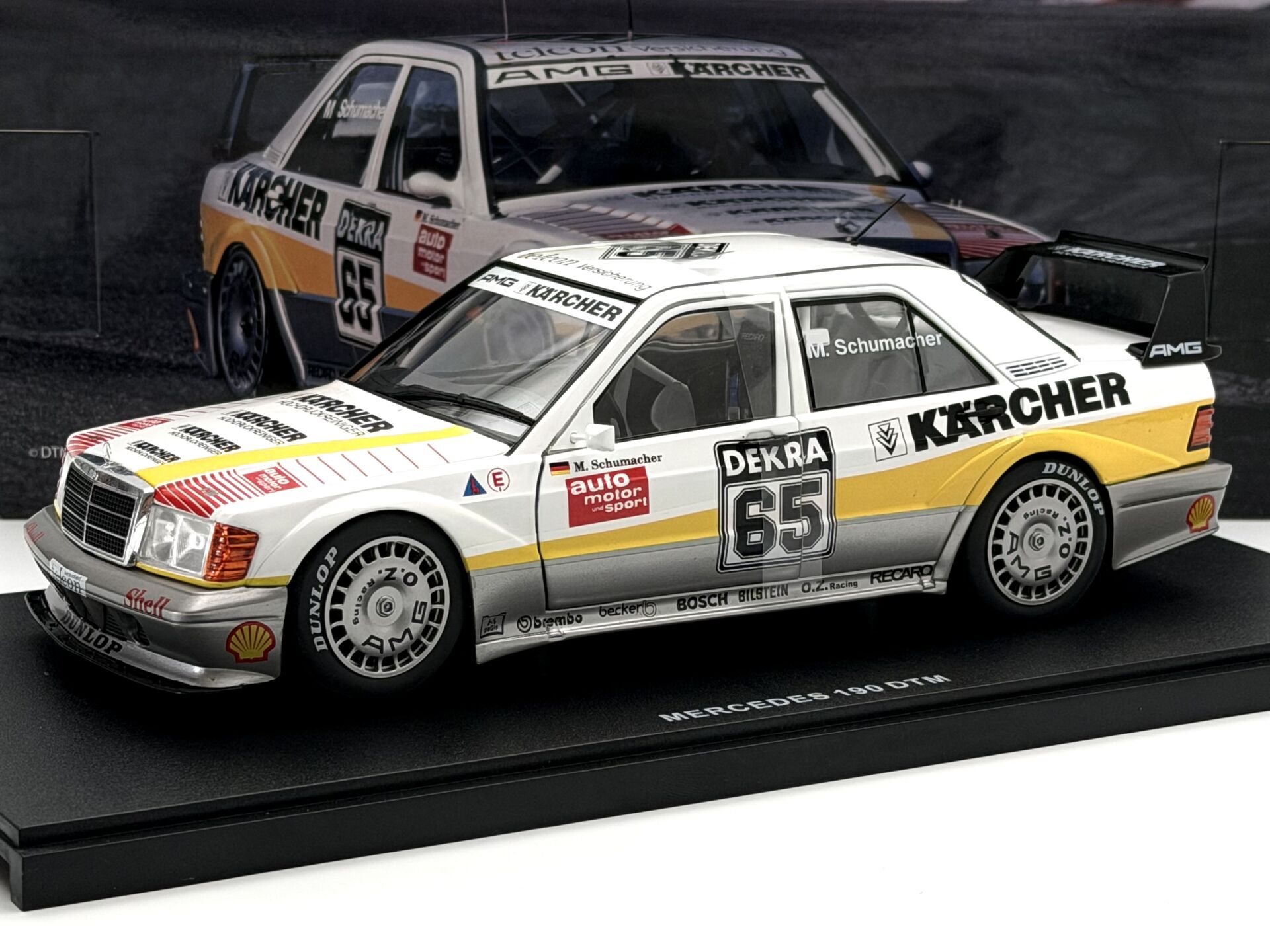 1:18 Mercedes-Benz 190E 2.3-16 1990 DTM Schumacher - Werk83