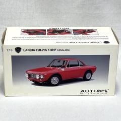 1:18 Lancia Fulvia Coupe 1.6 HF Fanalone Red 1972-Autoart