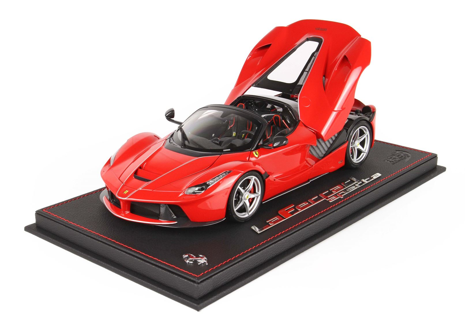 1:18 Ferrari LaFerrari Aperta Rosso Corsa Diecast - BBR MODEL