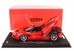1:18 Ferrari LaFerrari Aperta Rosso Corsa Diecast - BBR MODEL