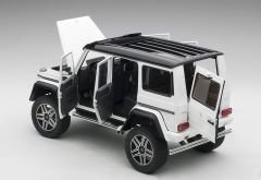1:18 Mercedes-Benz G500 4x4² Gloss White 2015 - Autoart