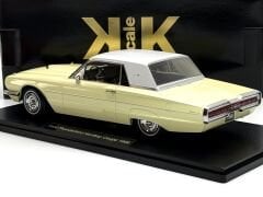 1:18 Ford Thunderbird Hardtop Coupe 1966 Yellow - KK Scale